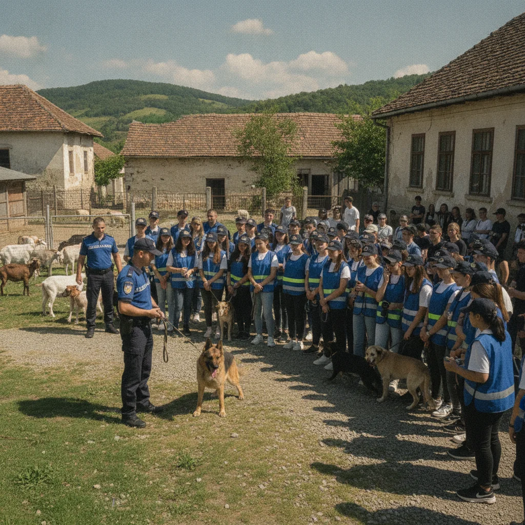 156 de elevi din Sebeș au învățat despre protecția animalelor prin jocuri și activități interactive