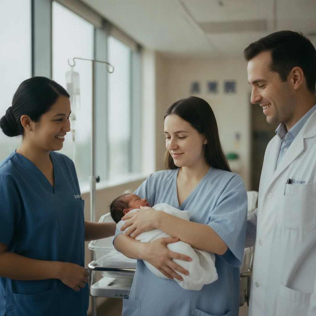 Mesaj de mulțumire pentru cadrele medicale de la Spitalul Județean de Urgență Alba, după nașterea unui băiețel