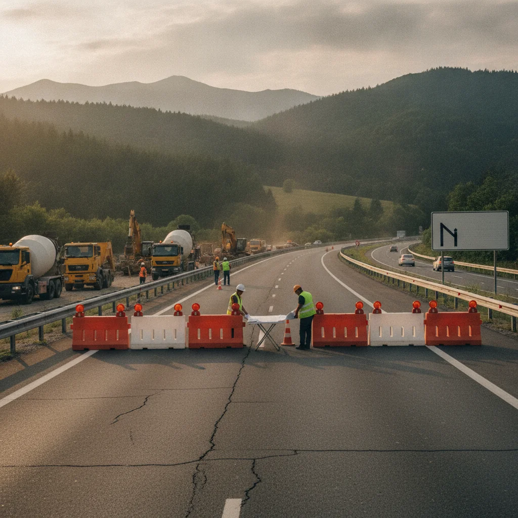 Restricții pe A1 Sibiu–Pitești: traficul dintre Sibiu și Boița se închide din 5 octombrie
